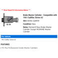 thumbnail image 2 of Brake Master Cylinder - Compatible with 1961 Cadillac Series 62, 2 of 2
