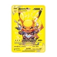 thumbnail image 2 of 2024 New Spanish Pok é mon Cards Metal Letters Spanish Iron Cards Mewtwo Pikachu Gx Charizard Vmax Cartas Pok é, 2 of 4