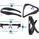 thumbnail image 4 of Rechargeable Illuminating LED Magnifying Glass, Reading Head Magnifier Work for Detailed Work Electronics USB Illuminated Hands Free, 4 Detachable Len, 4 of 5