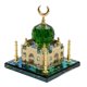 thumbnail image 2 of Figura de edificio de cristal 3D Crystal Taj Miniatura Modelo Estatuilla Edificio Réplica Showpiece Estatua Magideal Figura de edificio de cristal, 2 of 7
