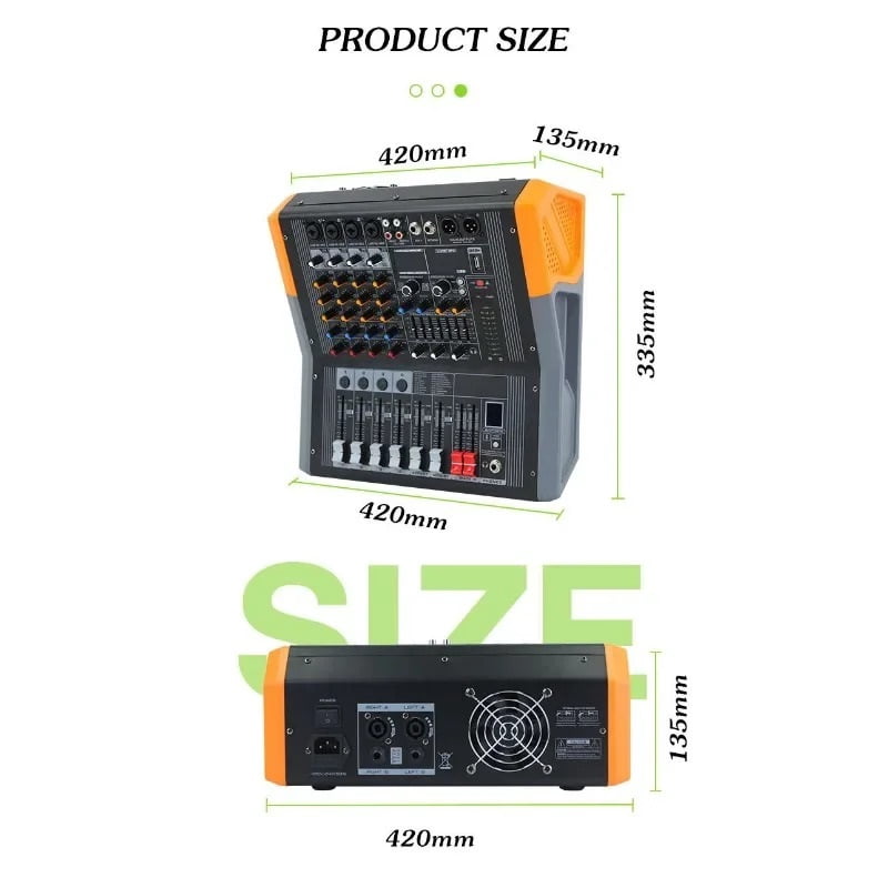 Professional Digital Mixing Console Music Equipment Studio Mixer Sound