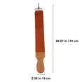 thumbnail image 2 of KAKOWELY Barber Strop Leather and Canvas Razor Strop with Hanging Buckle Double-layer Sharpening Strap20.08"X2.36"X0.39", 2 of 5