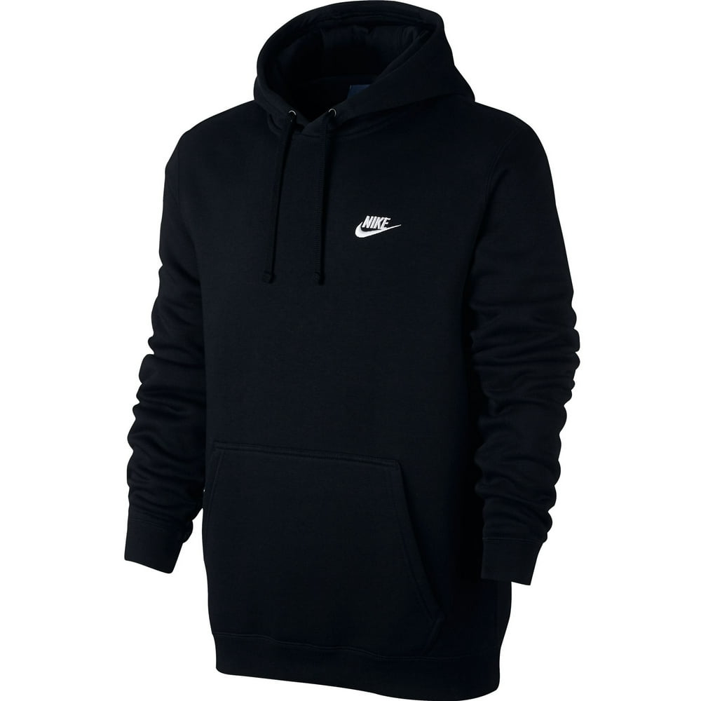 Nike - Nike White Mens Small Logo Pullover Hoodie Sweatshirt - Walmart ...