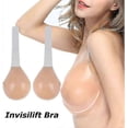 thumbnail image 2 of Invisilift Bra, Silicone Adhesive Lift Bra Push Up Conceal Lift Bra For Women, 2 of 5