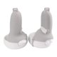 thumbnail image 1 of Cubierta de mango VR Silicona Cubierta de vidrio VR Medio controlador Accesorio Reemplazo para Oculus Quest 2, Gris Yuarrent EL000663-04, 1 of 2