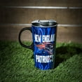 thumbnail image 3 of New England Patriots 17oz. Justin Patten Logo Travel Latte Mug, 3 of 3