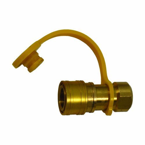 Natural Gas Quick Disconnect Connect 3/8" All Brass Gas Connector Piece