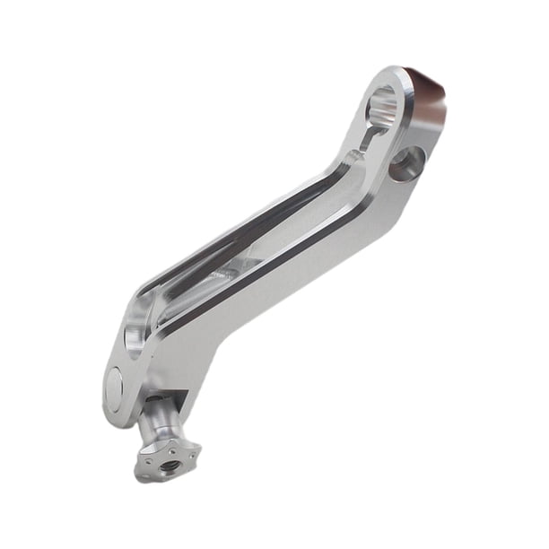 Brazo de freno trasero de motocicleta, aleación de aluminio, Compatible con Vespa 150 PRIMAVERA profesional, alta calidad, duradero plata