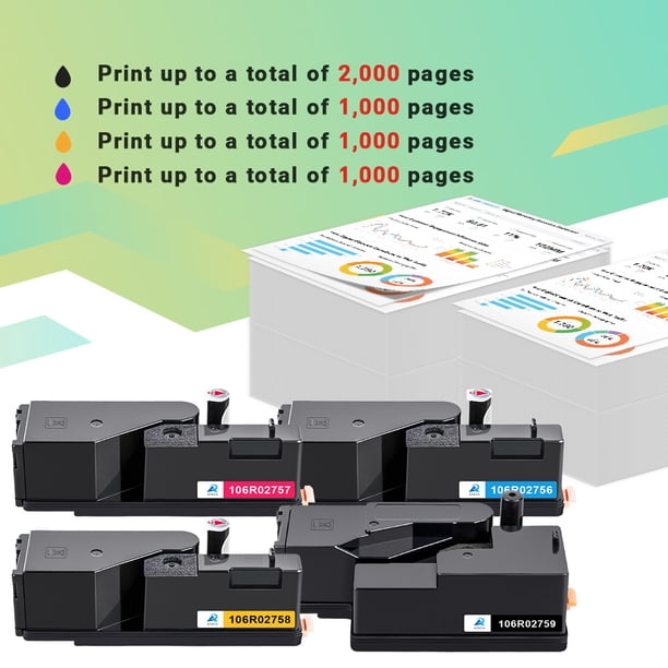 A AZTECH Compatible Toner Cartridge for Xerox 106R0275 Work with