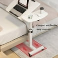 thumbnail image 2 of axGear Overbed Table Height Tilt Adjustable Foldable Office Laptop Over Bed Desk, 2 of 9