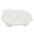 thumbnail image 4 of 1pc Baking Pan Conch Baking Dish Snail Dish Practical Barbecue Pan (White), 4 of 7