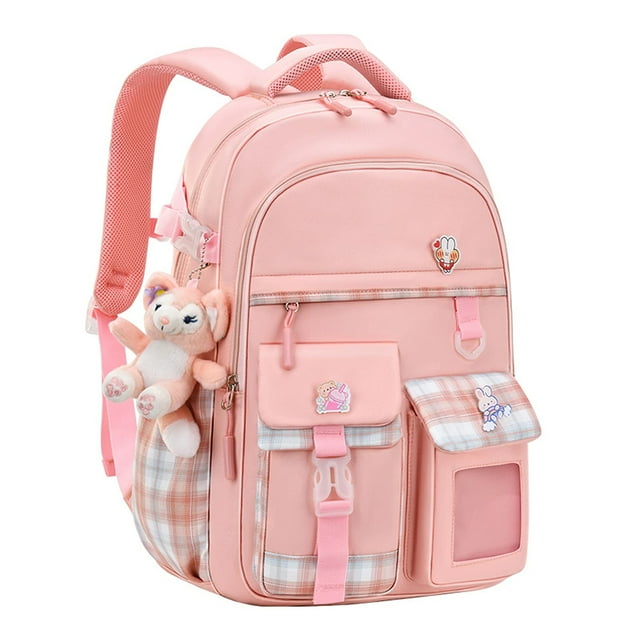 School Backpack Girls, School Bag Girls, Waterproof Daypacks with Ergonomic Design, Fashionable Leisure Backpack, Teenager Backpack for School or Travel