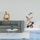 thumbnail image 2 of Figura abstracta,Estatuas abstractas para decorar el hogar,Figura humana decorativa para oficina,coleccionable,Figuras de payaso,Escultura de payaso como adorno de mesa, 2 of 8