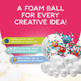 thumbnail image 3 of Incraftables 240 Assorted Sizes Foam Balls for Crafts – Set Includes Small, Medium, and Large Sizes – Round Foam Balls for Crafts, School Projects, Solar System Projects, Custom Ornaments- Smooth Sty, 3 of 11