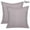 Grey, variant on 2Pcs Decorative Throw Pillow Covers, Square Throw Pillowcases Solid Color Pillow Covers for Indoor Living Room Outdoor Garden Sofa Decor