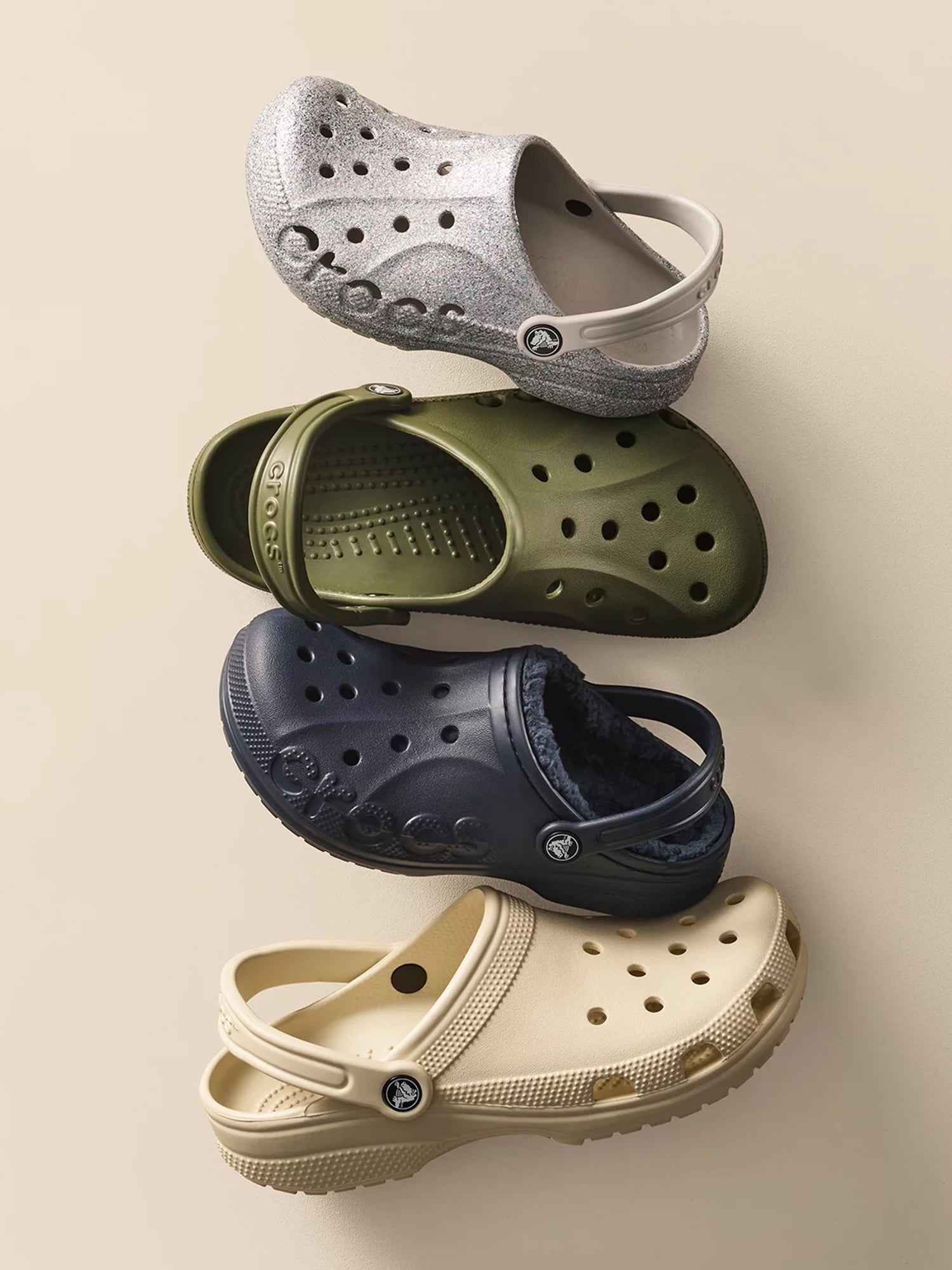 ローファー・オックスフォード Unisex Baya Clog Cobblestone M USA Crocs Baya Cobblestone | eBay