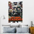 thumbnail image 4 of My Hero Academia Tapestry, Anime Wall Poster Art, Wall Tapestry For Bedroom Living Room Dorm Room, Wall Hanging For Festival Party Events Background Photography Backdrop, 60x40 Inch, 4 of 9