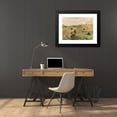 thumbnail image 4 of Winslow Homer 24x19 Black Modern Framed Museum Art Print Titled - Boys on a Hillside (1879), 4 of 5