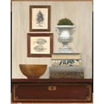 thumbnail image 2 of Fisk, Arnie 26x31 White Modern Wood Framed Museum Art Print Titled - Classical Vignette, 2 of 4