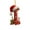 I, variant on 26 Letters Christmas Ornaments, Wuztai 2D Acrylic Decorative Monograms Pendants with Santa Hat, Hanging Decorations for DIY Crafts Xmas Tree Home Wall Fireplace