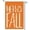 Orange, variant on In This House We Celebrate Love Garden Flag 12 x 18 Inch, Menorah Christmas Tree Gift Box Hanukkah Holiday Double Sided Yard Flag, Waterproof Fade Resistant Outdoor Lawn Patio Decor