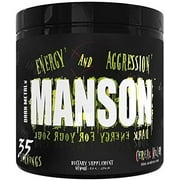 Dark Metal Manson Pre Workout Powder, Cereal Killer, 35 Servings