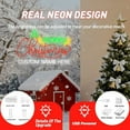 thumbnail image 6 of UPONRAY Merry Christmas Custom Neon Signs, Usb Powered with Adjustable Brightness Wall Decor for Gifts, 24 inch, 6 of 6