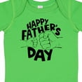 thumbnail image 4 of Inktastic Happy Father's Day Parent-Child Fist Bump Boys or Girls Baby Bodysuit, 4 of 5