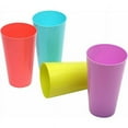 thumbnail image 5 of Duslogis 12 Pack Unbreakable Plastic Tumblers 17.5oz, Unbreakable Plastic Drinking Glasses, Plastic Cups, Set of 12 in 4 colors, 5 of 6