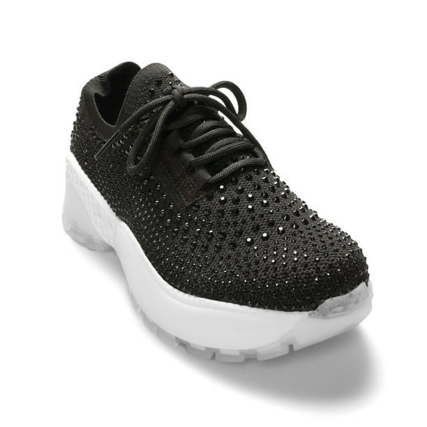Tenis Casual Dorothy Gaynor Negro Dama T 27 Estoperoles