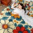 thumbnail image 4 of Castle Fairy Teenagers Chic Floral Daisy Bedding Comforter Set,Vintage Full Bedding Set, 4 of 8