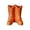 Orange, variant on YIEMEEN NonSlip Ceramic Boot Shape Toothbrush Stand Toothpick Makeup Swab Holders For Modern Home Bathroom Countertop Essential