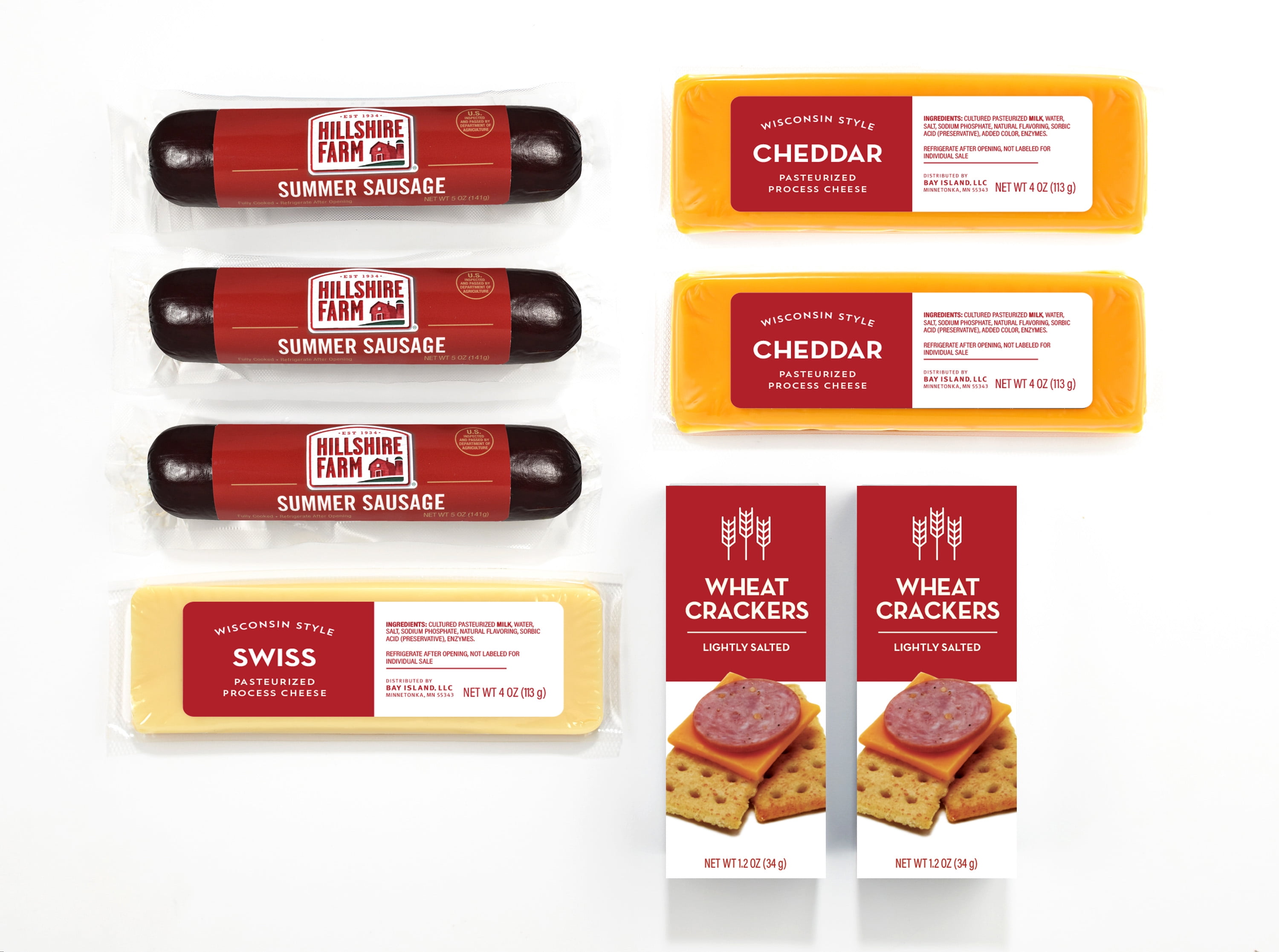 Hillshire Farm Meat and Cheese Trio Assortment Holiday Gift Set, 29.4oz