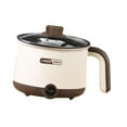 thumbnail image 4 of Tnarru Electric Hot Pot Multipurpose Small 2 Gear Settings Mini Ramen Cooker Cooking Pot for Pasta Home Dorm Office Porridge Oatmeal no Steamer, 4 of 8