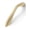 Brushed Gold, variant on 2 Pack Brushed Nickel Cabinet Pulls 5 Inch Arch Twisted Silver Handles Drawer Kitchen Cupboard Bathroom Dresser Cabinet Hardware Zinc Alloy