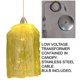 thumbnail image 1 of Mini colgante de 4" cuadrados Metro Fusion Lemon Taffy MEYDA 19474, 1 of 1