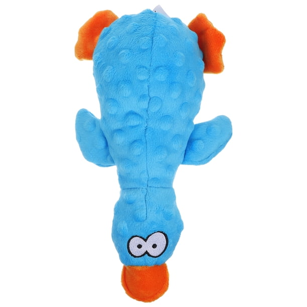 KAKOWELY Juguete de peluche para perros, juguete chirriante, juguete suave para masticar, juguete interactivo para la dentición de cachorros.