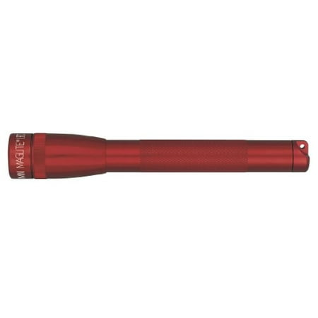 Aa Cell Holster - Maglite Mini LED 2-Cell AA Flashlight with Holster, Red (153-000-071)
