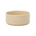 thumbnail image 6 of Gibson Elite Solana Coast 12 Piece Stoneware Reactive Glaze (Service for 4) Ceramic Plates and Bowls Modern Shape Embossed Dinnerware Set - Terracotta Orange, 6 of 15