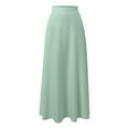 thumbnail image 3 of Women's 2025 Trendy Straight Skirt High Waist Casual Midi Skirt for Daily Wear Outing Summer Flowy Comfort, 3 of 4