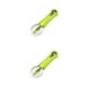 thumbnail image 4 of Billuyoard 3 en 1 Cuchara para frutas Grabado Cocina Sandía Scooping Baller Separador multifuncional de acero inoxidable Excavación Verde 2piezas, 4 of 6