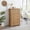 Oak, variant on Farmhouse 5-Drawer Dresser with Sliding Barn Door – Modern Tall Storage Organizer for Bedroom, Living Room & Kids Room (White)