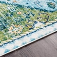 thumbnail image 3 of Floransa Machine Woven Area Rug - Dark Green - 6'7" x 9', 3 of 5