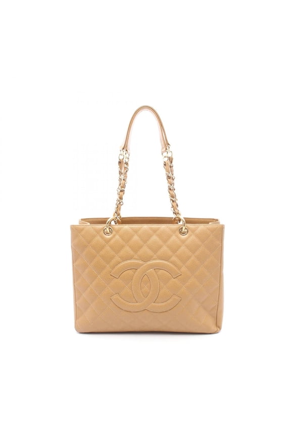 Pre-Owned Chanel Matelass Grand Shopping GST Tote Bag/Handbag, Caviar Leather (Grained...