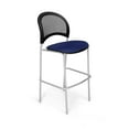 thumbnail image 1 of OFM Moon 30.75" Fabric Bar Stool in Navy (Set of 2), 1 of 1
