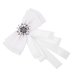 thumbnail image 2 of 1 pieza de broche de lazo para camisa, corbata de moño, ramillete de diamantes de imitación, pin decorativo para ropa, pin (blanco), 2 of 5
