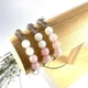 thumbnail image 5 of Pulseras para mujer, regalos para mujeres, pulsera de cera con cuentas de piedra para la ansiedad con tarjeta, pulsera combinada de piedra de destello de amatista, pulsera para hombre y mujer, joyería, 5 of 5