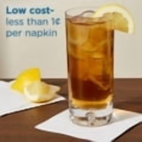 Marathon Embossed 1-Ply White Beverage Napkins, 6 Packs, 3000 Count