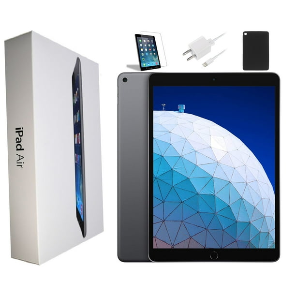 Refurbished Apple Ipad Air 2 9 7 Inch Space Gray Wi Fi Only 64gb Plus Bundle Case Tempered Glass Generic Charger Free 2 Day Shipping Included Walmart Com Walmart Com