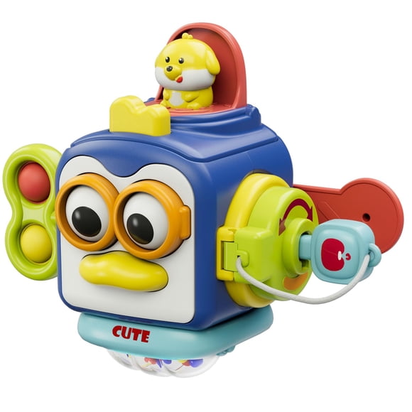 Montessori Toys OSIMILY Busy Cube, de 1 a 3 años, viajes sensoriales
